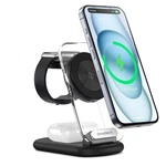 3-IN-1 Magnetic Wireless Charger Stand For Apple Devices Iphone 15 14 13 12. Fixed Price $42.15.