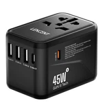 Lencent Gan Iii Universal Travel Adapter 45W International Plug Adaptor W/ Usb. Fixed Price $20.63.