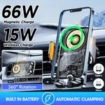 Wireless Car Charger 66W Fast Charging Mount Automatic Clamping Air Vent Holder. Fixed Price $22.79.