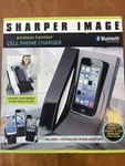 Sharper Image Wireless Bluetooth Handset Iphone 4, 5, Samsung Cell Charger. Fixed Price $14.00.