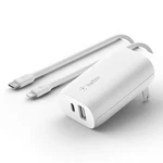 Belkin Boostcharge Usb Type To Lightning, Dual Wall Charger Mfi-certified New. Fixed Price $24.99.