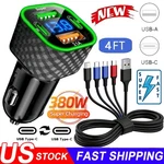 380W Multi-port With Digital Display Car Charger For Samsung Iphone Android. Fixed Price $11.99.