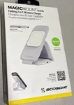 Scosche Magicmount Travel 2-IN-1 Magnetic Dual Wireless Charging Station. Fixed Price $35.00.