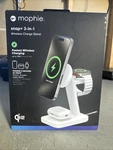 Mophie Snap+ 3-IN-1 Wireless Charging Stand QI2, Magsafe, Iphone, Airpods, Watch. Fixed Price $79.99.