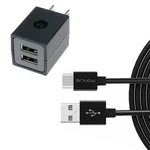 For Iphone 17/PRO/MAX/AIR Home Wall Charger 6FT Long Usb-c Cable 2-PORT. Fixed Price $15.38.