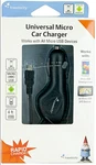 Universal Micro Car Charger New Travelocity Black. Fixed Price $8.30.