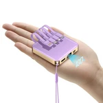 Ummz Portable Charger 12000MAH With Built-in CABLES,22.5W Fast Purple. Fixed Price $49.17.
