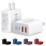40W Usb Charger Block, 2-PACK 4-PORT Type Fast Charging Brick Dual White. Fixed Price $19.90.