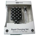 Tech Trenoz Rapid Charging Set, Adapter & Usbc Cable, Type C, Brand New. Fixed Price $11.99.