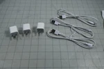 3-PK Mfi Certified Charging Cables W/ Power Adapter For Iphone Xs Xr 8 Plus. Fixed Price $19.35.