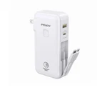 Pisen High Power Box 22.5W With Two Build-in Cables 10000MAH Bank. Fixed Price $44.99.