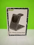 Acer 3-IN-1 Wireless Charging Station W/ Strong Magnetic Alignment, Model: SL-S3. Fixed Price $34.00.