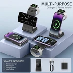 Gejiucai Magnetic Wireless Charger Stand In 1 Foldable W327 - Black. Fixed Price $31.13.