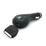 Retractable Car Charger Socket Plug Dc Power Adapter Black For Iphone Ipod Ipad. Fixed Price $9.99.