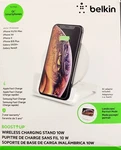 Authentic Belkin Wireless Charging Stand 10W For Iphone 8,-TO- 16 Pro Max. Fixed Price $24.95.