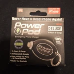 Power Pod Deluxe Emergency Charger Black Keychain Loop For Iphone. Fixed Price $15.13.