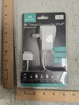 Ac Travel Charger For Ipod, Merkury, 2013, Nib. Fixed Price $10.00.