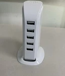 Intertek 5-PORT Usb Desktop Charging Station Hub Wall Charger. Model Mf 05004000. Fixed Price $10.00.
