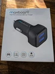 Maxboost Dual-port Universal Usb Car Charger (new Box Unopened). Fixed Price $11.25.