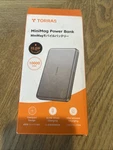 Torras Minimag Power Bank 10000MAH Glacier Gray, Wired Wireless, Iphone 14/13/12. Fixed Price $24.99.