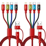 Minlu 1 Charging Cable, 2PACK 6FT Multiple Chargers Cord For.... Fixed Price $25.35.