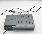 Aoozi 8-IN-1 60W Charging Station 7-PORT With Wireless Charger. Fixed Price $19.38.