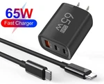 65W Fast Charging Usb Type Wall Charger For Motorola 2025/POWER/PLAY. Fixed Price $10.99.