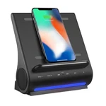 Azpen Dockall D115 15W Fast Wireless Charging Sound Hub With Bluetooth Speakers. Fixed Price $84.99.