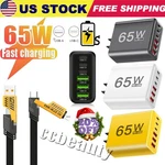 65W Super Fast Charging Usb Type Wall Charger For Samsung Iphone Android. Fixed Price $12.98.