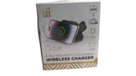 Lax 3-IN-1 Magnetic Foldable Wireless Charger Magsafe Iphone Apple Watch Airpods. Fixed Price $21.99.
