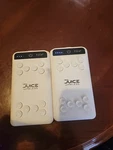 Tech Squared Portable Wireless Charger, 10K Mah Powerbank, 2PK, White. Fixed Price $29.00.