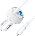 Anker Powerdrive Elite Car Charger 24W 2-PORT W/ 3FT Built-in Cable For Iphone. Fixed Price $16.99.