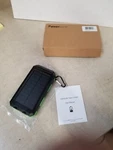 Solar Charger, Durecopow Portable Outdoor Waterproof 20000MAH-GREEN. Fixed Price $23.72.