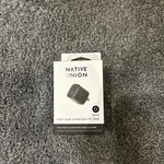 New Native Union Black Fast Gan Compact Usb-c Charger U.s Plug Pd 30W. Fixed Price $19.94.