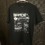 Hot Topic Friday Jr Black With White Graphic Design Size Lg T-shirt. Fixed Price $7.00.