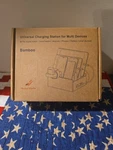 Pezin & Hulin Cell Phone Charging Stations, Bamboo Dock Rack +cables. Fixed Price $34.99.