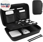 Hard Travel Electronic Organizer Case For Macbook Power Adapter Chargers Cables. Fixed Price $34.86.