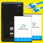 1600MAH Durable Battery Charger Usb Cable Fits Nokia 6300 4G TA-1324 Cellphone. Fixed Price $50.42.