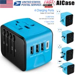 Travel Adapter International Universal 4 Usb Ports Converter Plug Charger. Fixed Price $18.99.