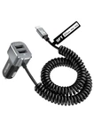 Nwt Ketsoobi 42W Black Car Charger 9FT With Coiled Cable Iphone Ipad Ipod. Fixed Price $11.50.