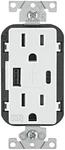 & Type-c Usb In-wall Charger With 15A Tamper-resistant Outlet, Outdoor. Fixed Price $54.99.