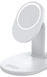 Otterbox Fast Magsafe Charging Stand + Cable & Wall Adapter - White. Fixed Price $24.99.