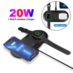 Us 2IN1 Dual Pad Wireless Charger For Apple Airpods Watch S11 ULTRA3/2 Iphone 17. Fixed Price $8.69.