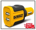 24-WATT 2-PORT Mobile Usb Charger Dewalt Car Original Fast Device Any. Fixed Price $25.92.