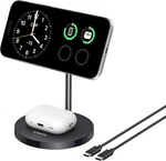 Anker Magsafe Compatible Maggo Charger Stand, Iphone 17 No Adapter, Black. Fixed Price $89.53.