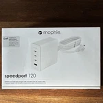 Mophie Speedport 120W Gan 4-PORT Usb-c/usb-a Wall Charger W/ Ac Cable White. Fixed Price $28.99.