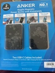 Anker Maggo Magnetic Power Bank W/kickstand 5000MAH 7.5W Wireless BATTERY-2 Pack. Fixed Price $24.99.