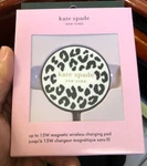 New Kate Spade York 15W Magnetic Wireless Charging - City Leopard. Fixed Price $49.95.