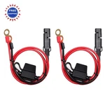 Motorcycle Battery Charger Cord 2FT Pack Sae Ring Terminal Quick Disconnect. Fixed Price $20.00.