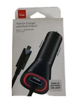 Verizon Car Charger W/ Dual Output Micro Usb 9FT Cable Light New Sealed Box. Fixed Price $9.95.